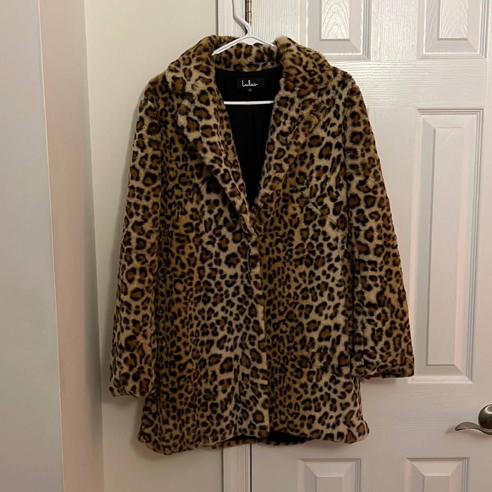 Leopard Print Jacket